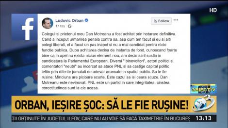 Ludovic Orban, ieșire șoc cu privire la achitarea lui Dan Motreanu: „Să le fie rușine. Minciuna are picioare scurte. Este cazul să își ceară scuze”