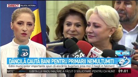 Viorica Dăncilă caută soluții pentru primarii nemulțumiți