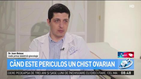 Sfat de sănătate. C&acirc;nd este periculos un chist ovarian