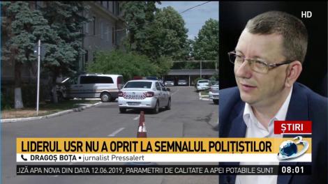 Lider USR, scandal cu poliția. Politicianul refuzase să se legitimeze