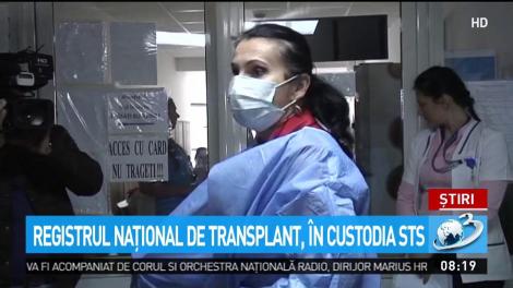 Registrul naţional de transplant, &icirc;n custodia STS