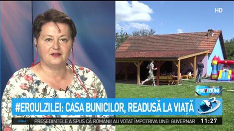 Silvia Olari, despre cum a readus la viaţă casa bunicilor