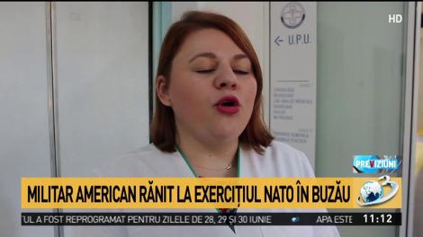 MIlitar american rănit la exerciţiul NATO &icirc;n Buzău