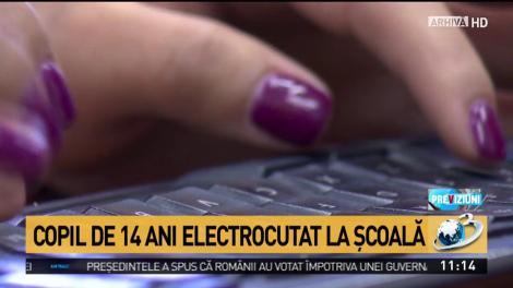 Situație șocantă &icirc;ntr-o școală din județul Vaslui. Copil de 14 ani, electrocutat la școală