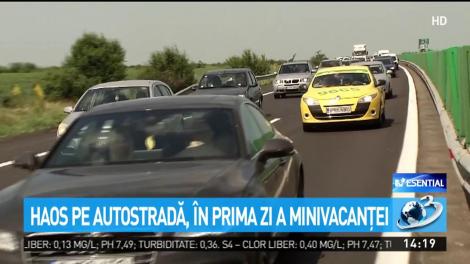 Haos pe Autostrada Soarelui, &icirc;n prima zi a minivacanţei