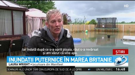 Inundaţii puternice în Marea Britanie