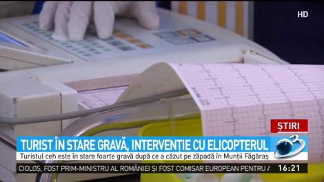 Operaţiune contra cronometru pentru salvarea unui turist ceh
