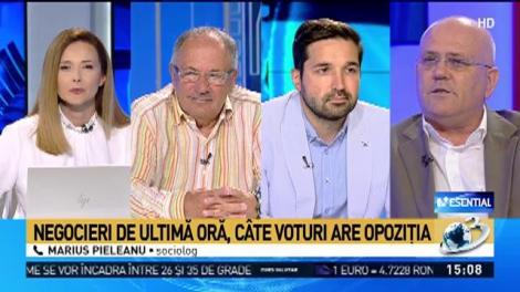 Marius Pieleanu, ipoteză cu privire la moțiunea de cenzură: Moțiunea nu va trece, însă Viorica Dăncilă trebuie să facă o reevaluare a tuturor celor ocupă linia a doua. Acolo este o nenorocire”