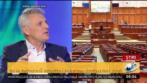 Moţiunea de cenzură, la vot în Parlament