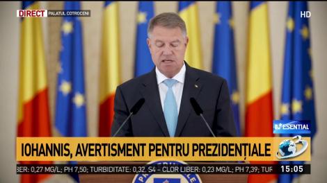 Declarații Klaus Iohannis