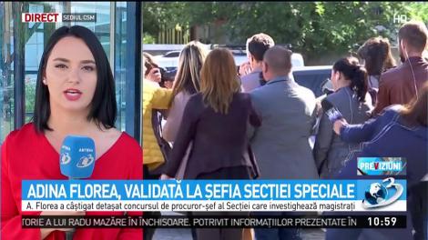 Adina Florea, la un pas distanță de șefia SIIJ. Ce decide CSM