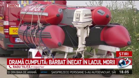 Bărbatul care a căzut în Lacul Morii a murit! Tânărul de 30 de ani s-a stins sub ochii iubitei lui