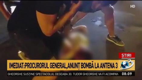 Scene şocante pe o stradă din Galaţi după un accident de circulaţie