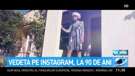 Vedetă pe Instagram, la 90 de ani. Cum arată bunicuţa favorită a Internetului