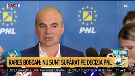 Rareș Bogdan, despre scandalul din interiorul PNL: „E ca într-o căsnicie, nu e tot timpul Soarele pe cer”