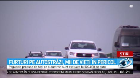 Furturi pe autostrăzi, mii de vieţi &icirc;n pericol