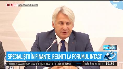 Declaraţia făcută de Eugen Teodorovici la forumul Intact Media Group