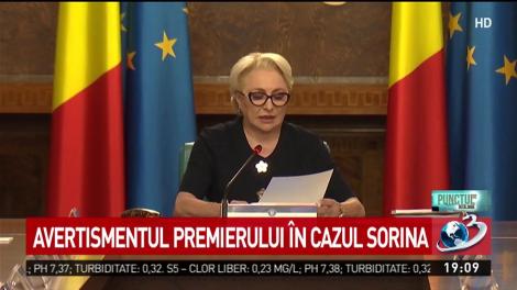 Avertismentul premierului Dăncilă în privința fetiței bruscate de autorități: „Am primit rapoarte referitoare la modul în care s-a acționat. Anchetele vor contina”