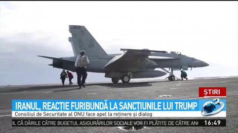 Iranul, reacție furibundă la sancțiunile lui Trump