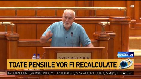 Legea pensiilor a fost adoptată. Proiectul prevede, printre altele, mărirea punctului de pensie de la 1 septembrie