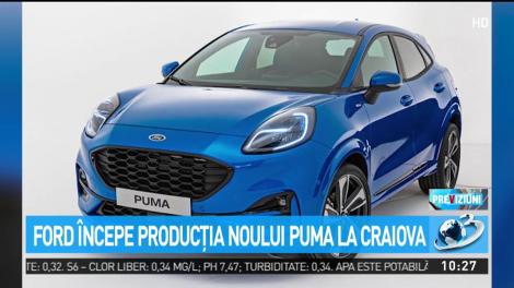 Ford &icirc;ncepe producţia noului Puma la Craiova