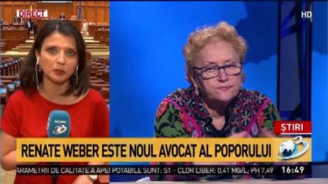 Renate Weber este noul avocat al poporului