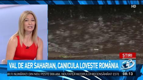 Un val de caniculă sufocă România. Vor fi 35-36 de grade Celsius, însă se vor resimți peste 40 în aer