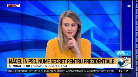 Mihai Fifor: Niciodată premierul României nu a făcut o astfel de mențiune