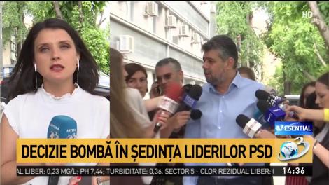 Decizie bombă în şedinţa liderilor PSD