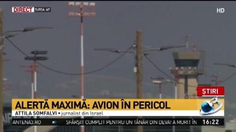 Deznodământ fericit în Israel! Avionul avariat, cu peste 150 de pasageri la bord, a aterizat cu succes