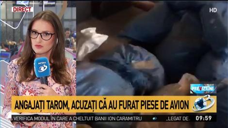 Percheziții DIICOT. Jaf de proporții &icirc;n hangarele TAROM