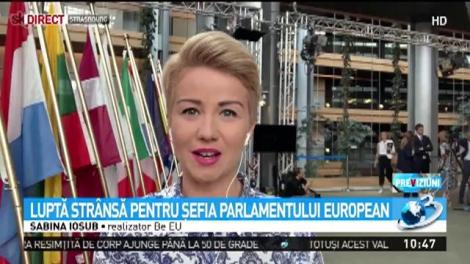 Luptă strânsă pentru șefia Parlamentului European