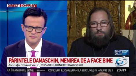 Părintele Damaschin față &icirc;n față cu Mihai G&acirc;dea: &bdquo;Mă las &icirc;n m&acirc;na lui Dumnezeu&rdquo;