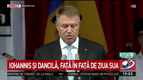 Klaus Iohannis, discurs la recepția de Ziua Americii: Guvernarea e tot timpul responsabilă &icirc;n fața oamenilor care investesc cu &icirc;ncredere de fiecare dată