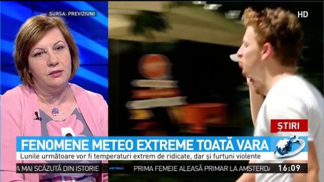 VREMEA. Avertizare de la meteorologi. Perioadele de caniculă nemiloasă şi furtuni violente vor alterna toată vara