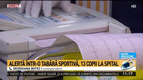 Noi dezvăluiri cu privire la copiii din tabară sportivă, 13 copii au ajuns la spital