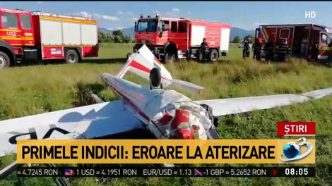 Accident aviatic &icirc;n Brașov. Pilotul este &icirc;n stare gravă