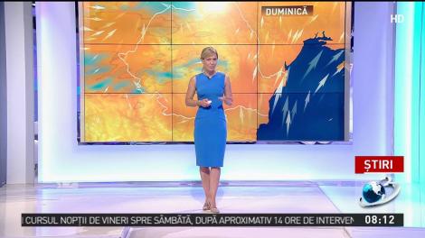 VREMEA. Cod galben de ploi și vijelii &icirc;n mai multe regiuni ale țării