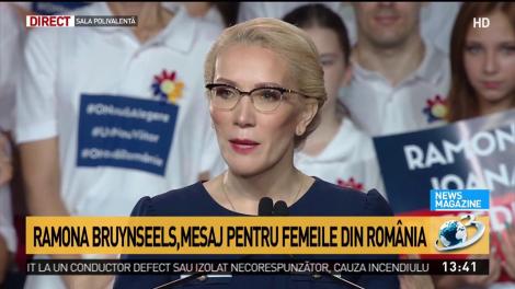 Ramona Ioana Bruynseels, mesaj pentru femei: &bdquo;Avem datoria morală să nu tolerăm discriminarea&rdquo;