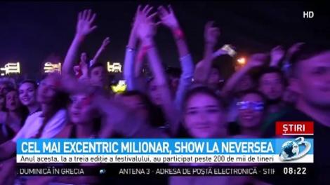 Cel mai excentric milionar, show la Neversea