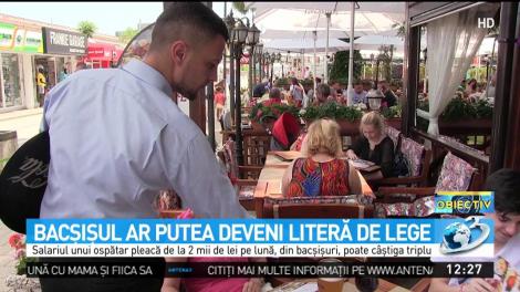 Bacşişul ar putea deveni literă de lege! Patronii îl vor trecut pe nota de plată și impozitat