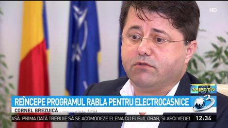 Re&icirc;ncepe programul Rabla pentru electocasnice