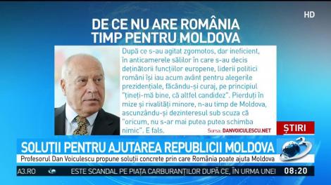 Soluţii pentru ajutarea Rebublicii Moldova