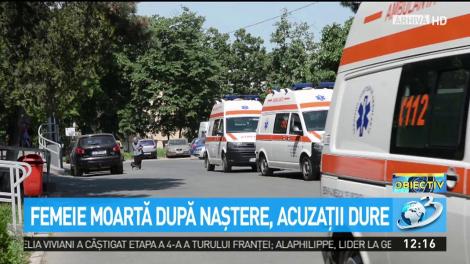 Acuzații grave la Spitalul Județean din Focșani! O mămică a murit după naștere