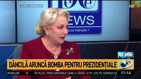 Viorica Dăncilă, pregătită să candideze la prezidențiale