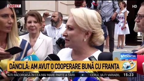 Declaraţia Vioricăi Daăncilă la ceremonia de Ziua Franţei