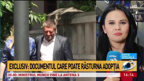 Documentul care ar putea răsturna adopția Sorinei