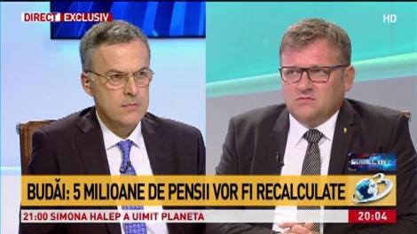 Marius Budăi: Sunt bani de pensii