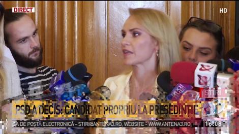 Gabriela Firea, declarație după CEx: E convigerea mea că trebuie să mergem cu un candidat puternic, care să aibă un procentaj mare de încredere în rândul populației