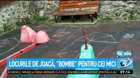Locurile de joacă pentru copii, pericole pentru cei mici